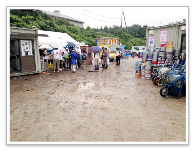 写真：災害ボランティア活動 1